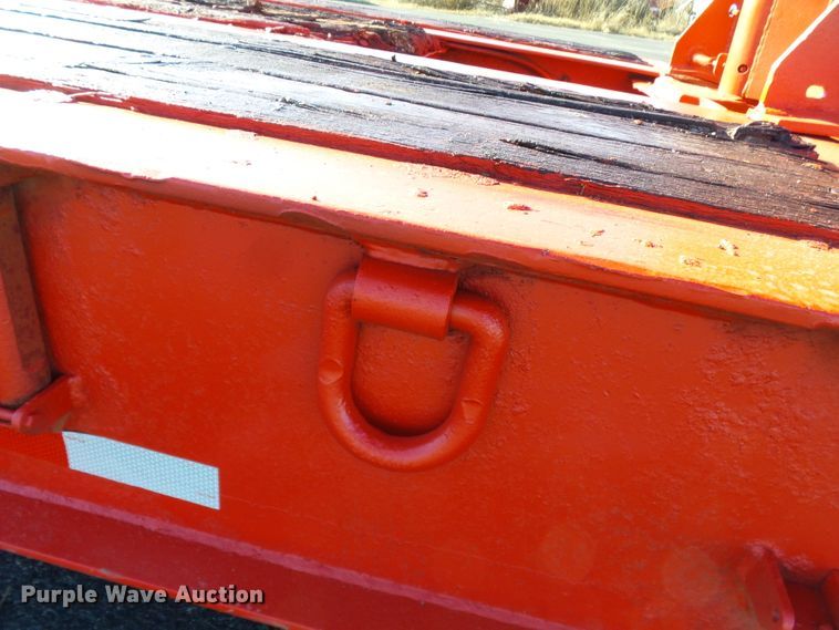 image for item DH7824 1996 Talbert TA lowboy equipment trailer
