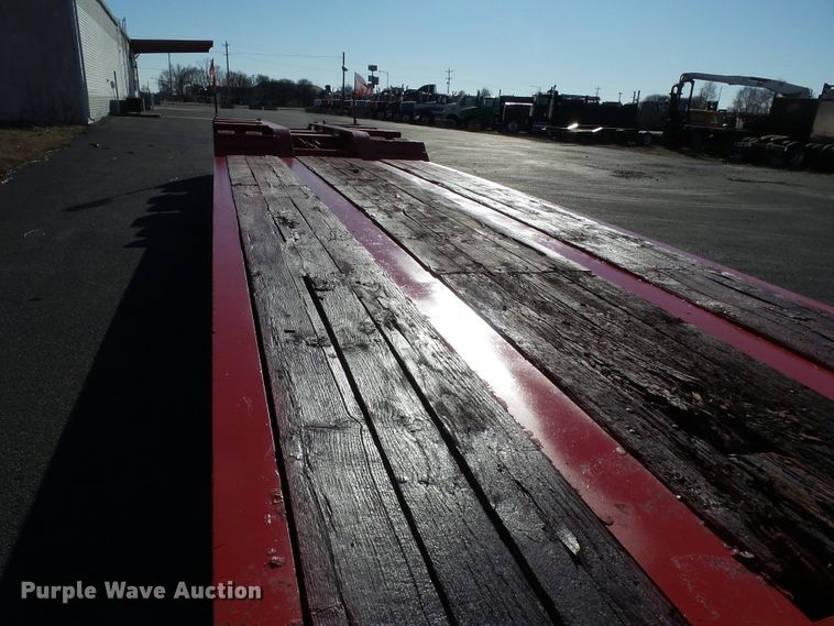 image for item DH7824 1996 Talbert TA lowboy equipment trailer