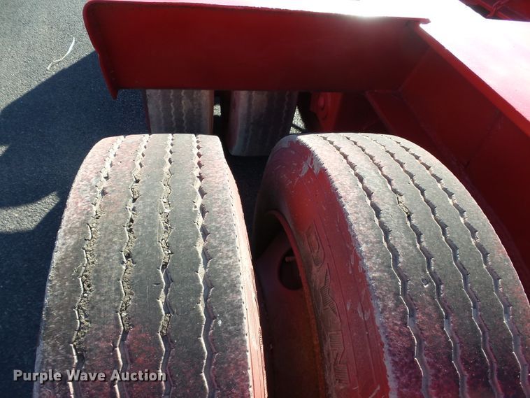 image for item DH7824 1996 Talbert TA lowboy equipment trailer