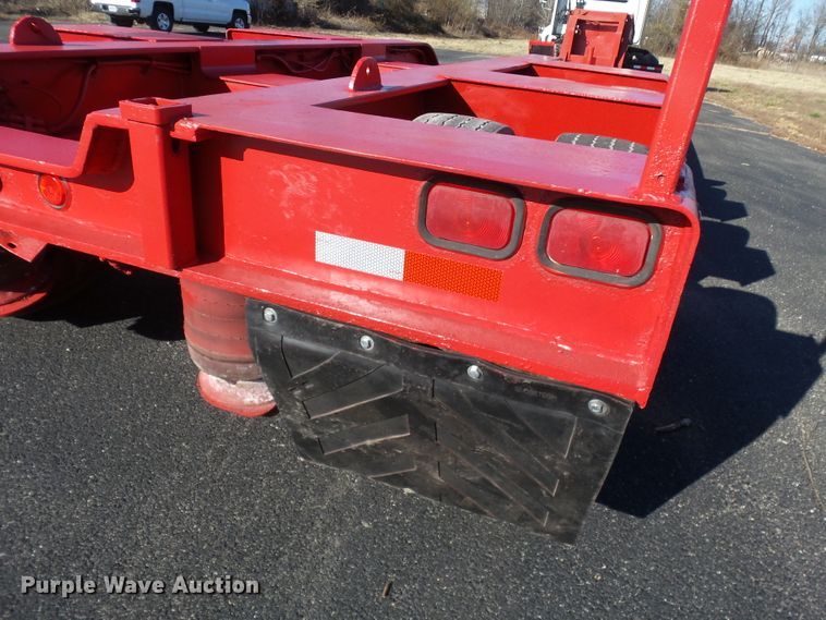 image for item DH7824 1996 Talbert TA lowboy equipment trailer
