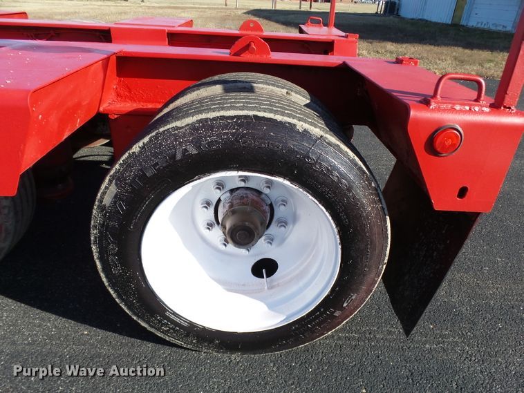image for item DH7824 1996 Talbert TA lowboy equipment trailer