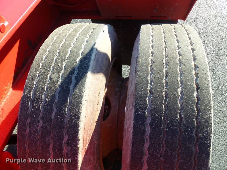 image for item DH7824 1996 Talbert TA lowboy equipment trailer