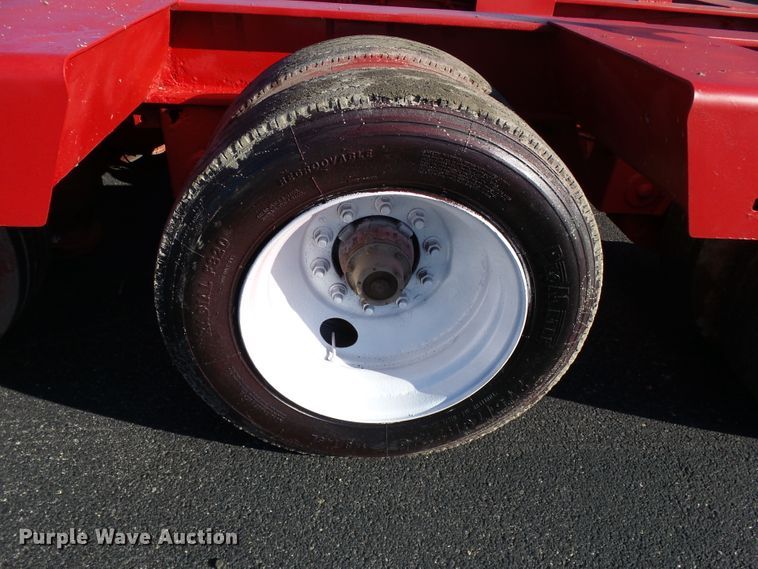 image for item DH7824 1996 Talbert TA lowboy equipment trailer