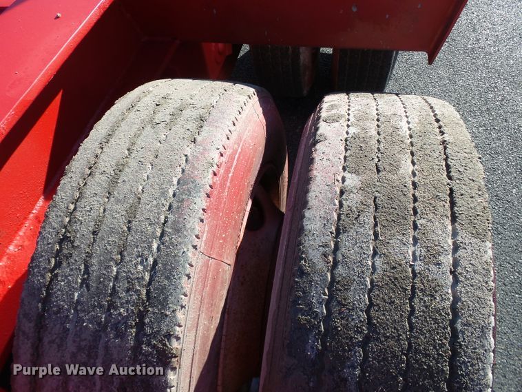 image for item DH7824 1996 Talbert TA lowboy equipment trailer