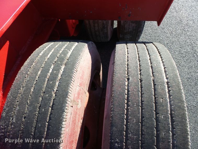 image for item DH7824 1996 Talbert TA lowboy equipment trailer