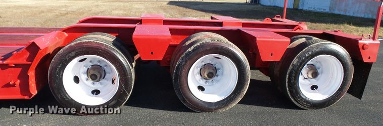 image for item DH7824 1996 Talbert TA lowboy equipment trailer