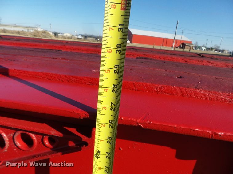 image for item DH7824 1996 Talbert TA lowboy equipment trailer