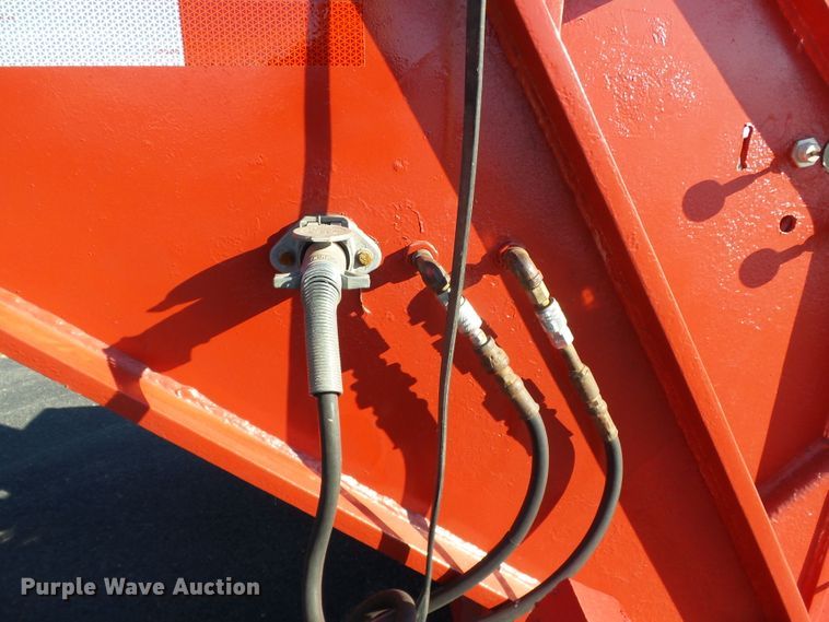 image for item DH7824 1996 Talbert TA lowboy equipment trailer