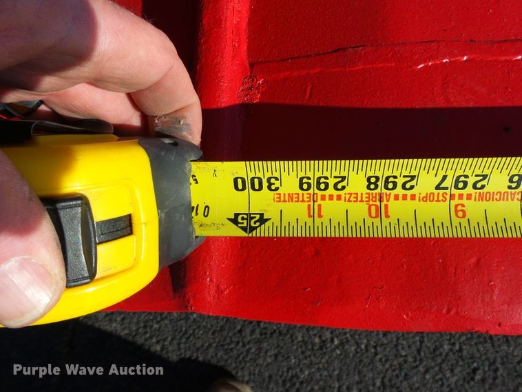 image for item DH7824 1996 Talbert TA lowboy equipment trailer