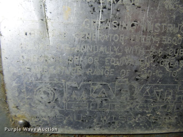 image for item DH7825 2000 E&C 8V2000572RSL4027 generator