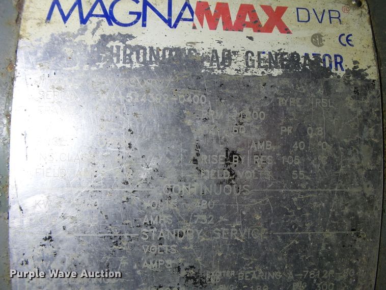 image for item DH7825 2000 E&C 8V2000572RSL4027 generator