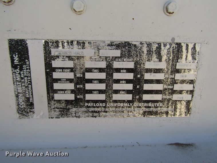 image for item DH8250 2006 Trail Blazer S4202 bottom dump trailer