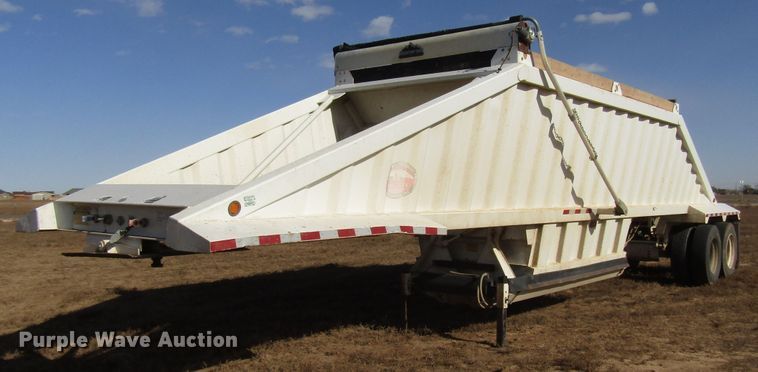 image for item DH8253 2014 CTS BDT40 bottom dump trailer