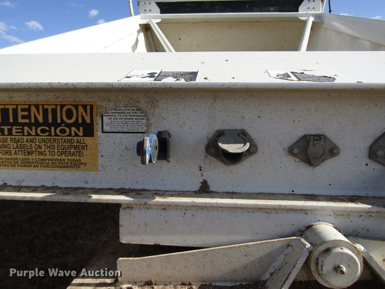 image for item DH8253 2014 CTS BDT40 bottom dump trailer