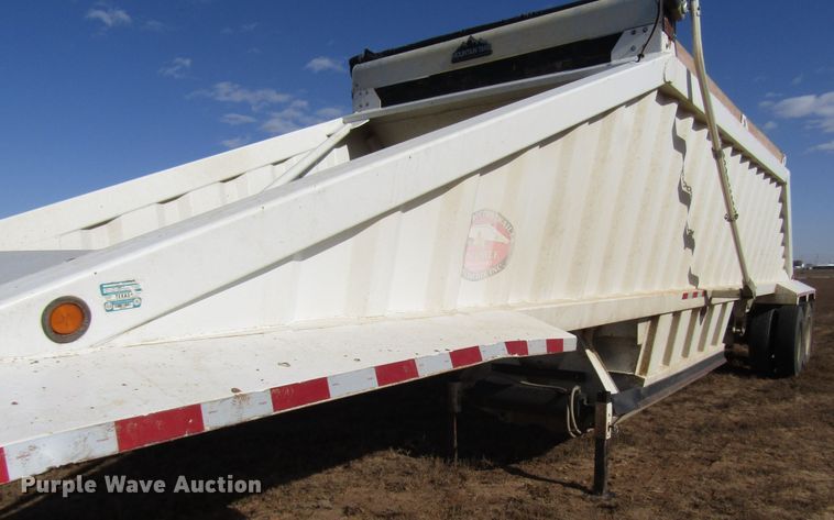 image for item DH8253 2014 CTS BDT40 bottom dump trailer
