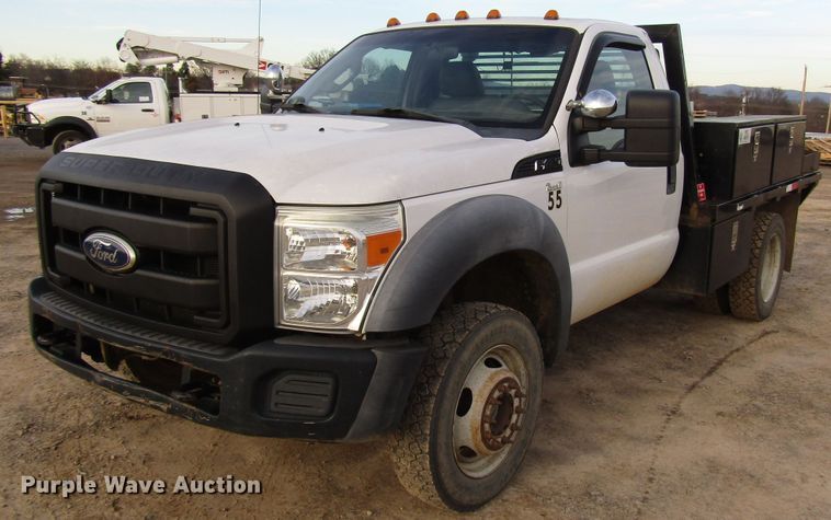 image for item DH8279 2011 Ford F450 Super Duty flatbed truck