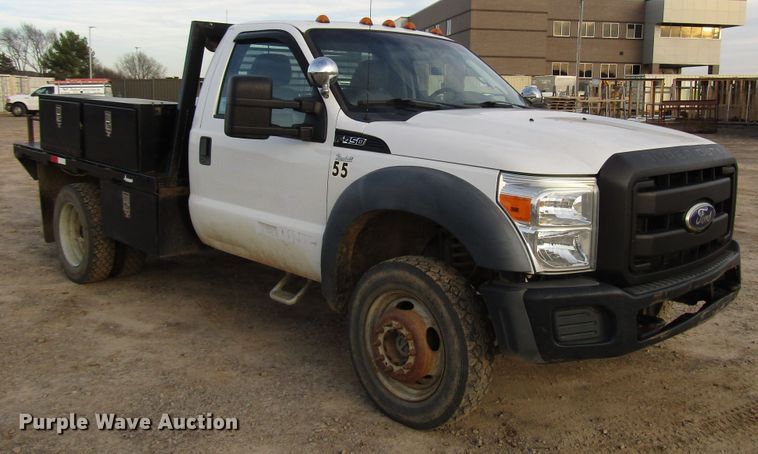image for item DH8279 2011 Ford F450 Super Duty flatbed truck