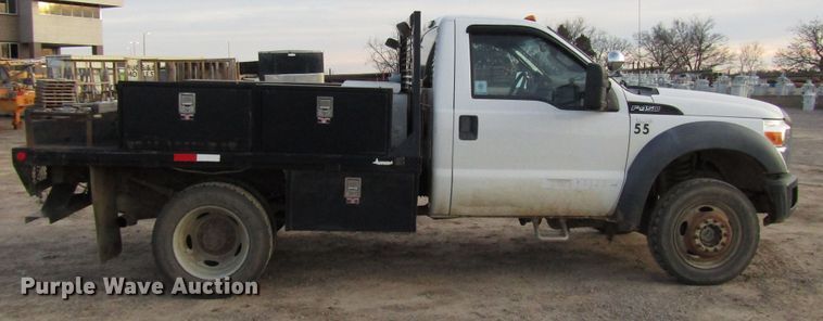 image for item DH8279 2011 Ford F450 Super Duty flatbed truck