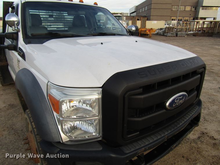 image for item DH8279 2011 Ford F450 Super Duty flatbed truck