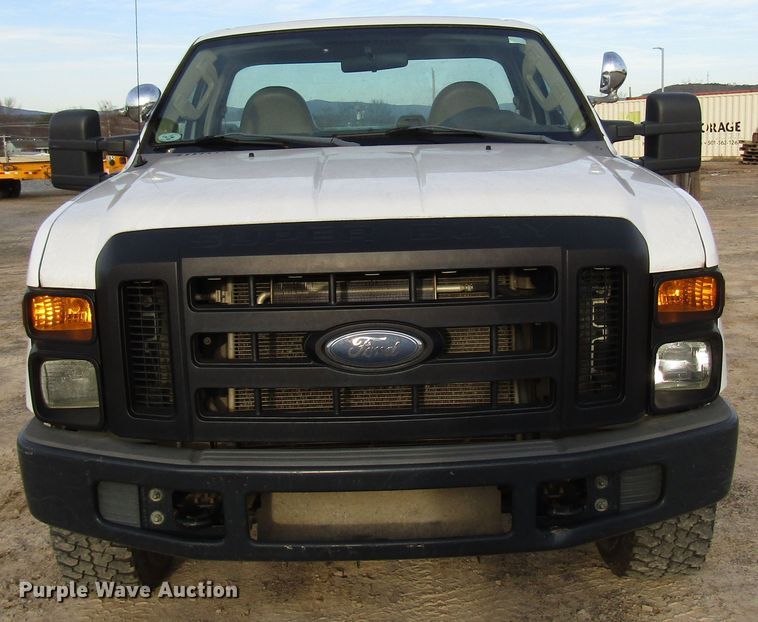 image for item DH8281 2009 Ford F250 Super Duty utility bed pickup truck