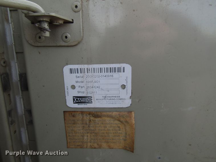 image for item DH8281 2009 Ford F250 Super Duty utility bed pickup truck