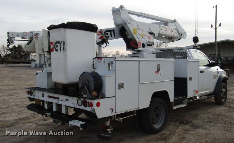 image for item DH8282 2014 Dodge Ram 5500 bucket truck