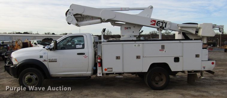 image for item DH8282 2014 Dodge Ram 5500 bucket truck