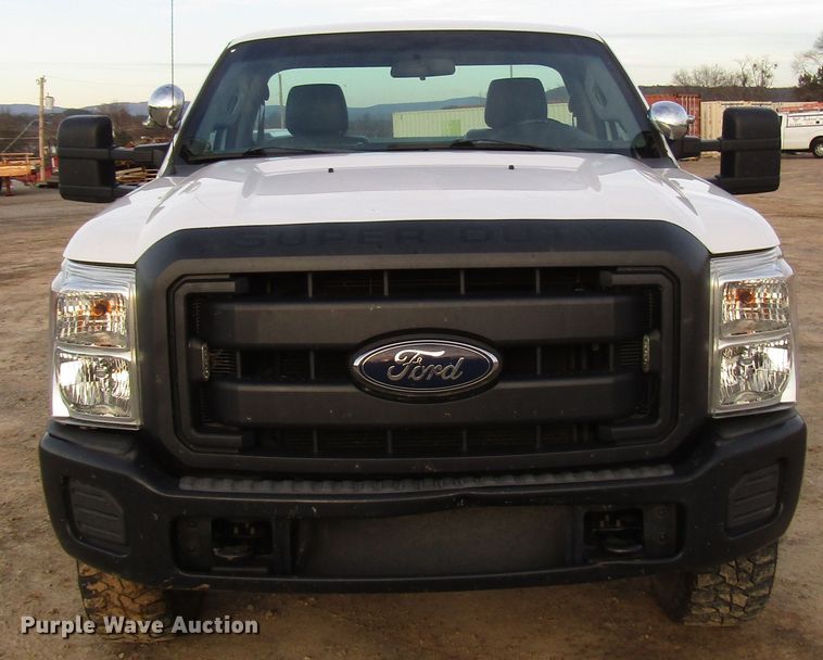 image for item DH8284 2013 Ford F250 Super Duty utility bed pickup truck