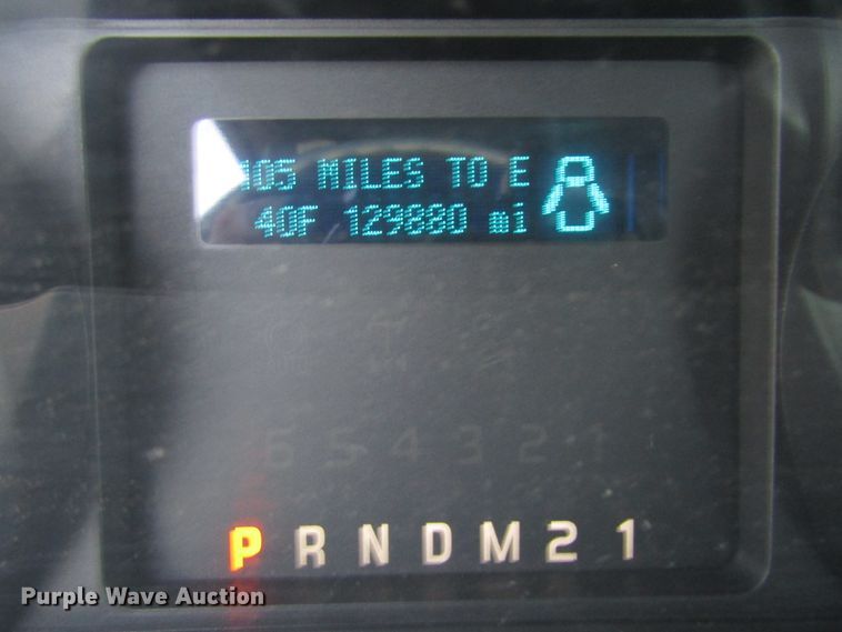 image for item DH8284 2013 Ford F250 Super Duty utility bed pickup truck