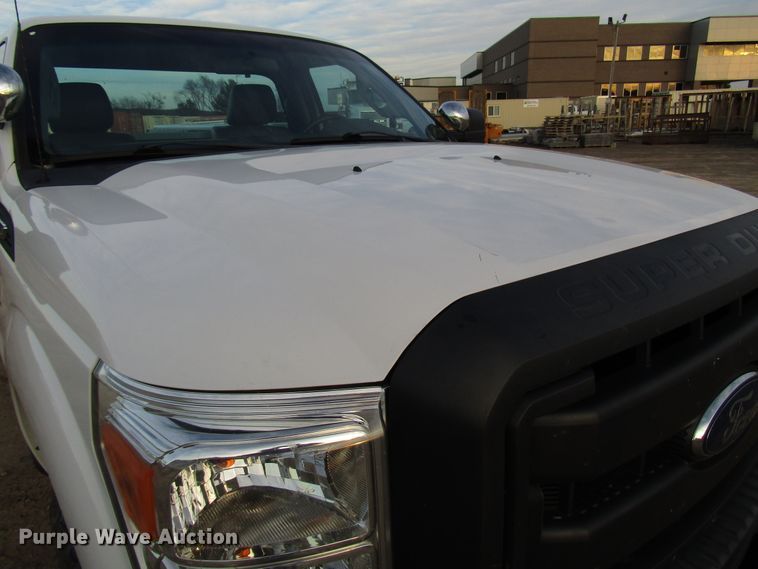 image for item DH8284 2013 Ford F250 Super Duty utility bed pickup truck