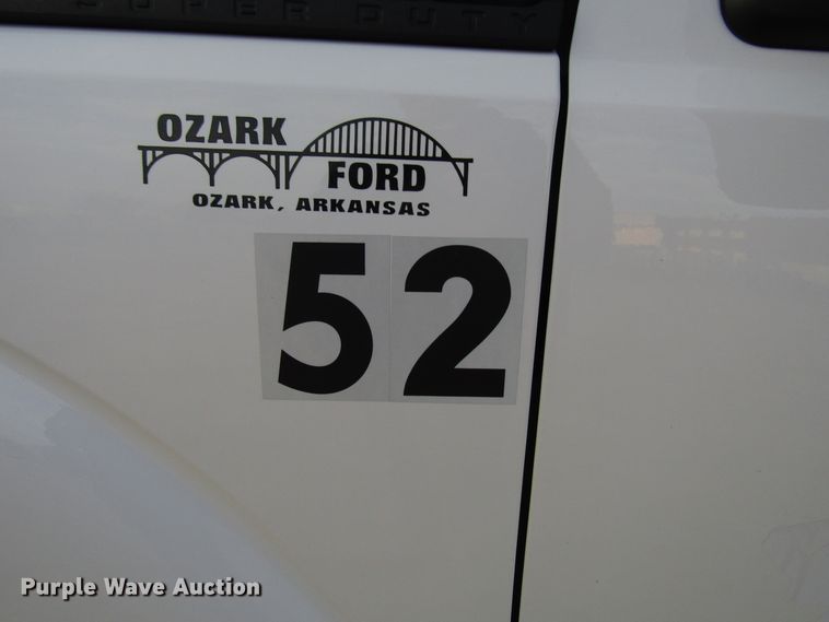 image for item DH8284 2013 Ford F250 Super Duty utility bed pickup truck