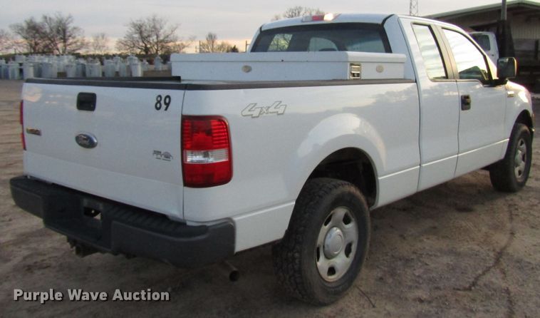 image for item DH8285 2007 Ford F150 SuperCab pickup truck