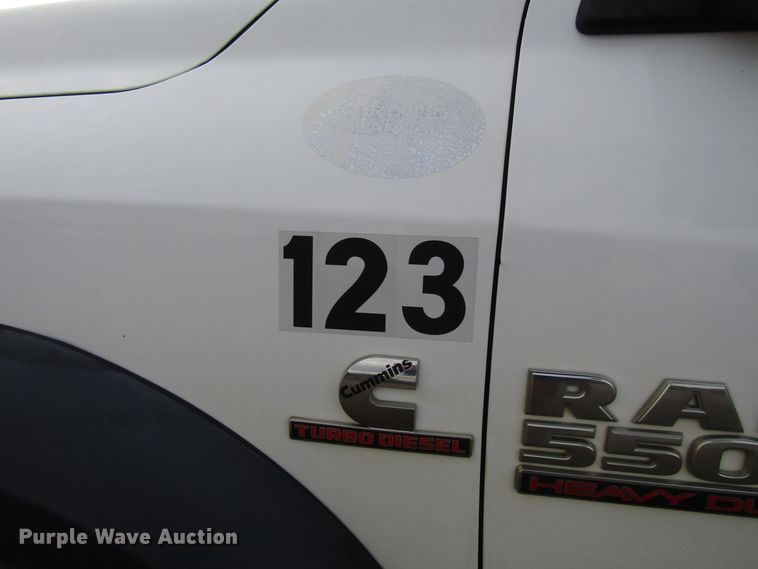 image for item DH8286 2013 Dodge Ram 5500 bucket truck