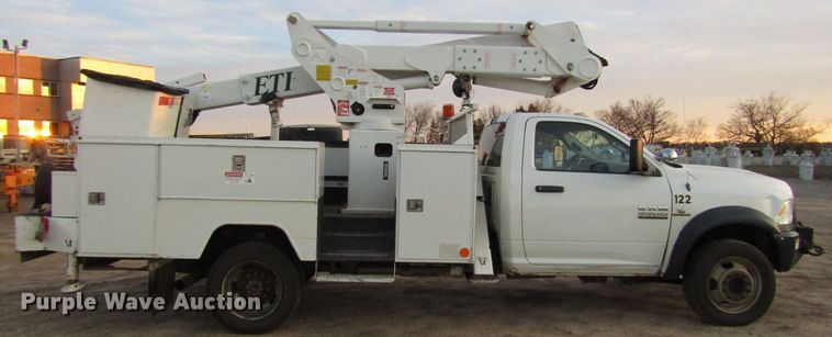 image for item DH8287 2013 Dodge Ram 5500 bucket truck