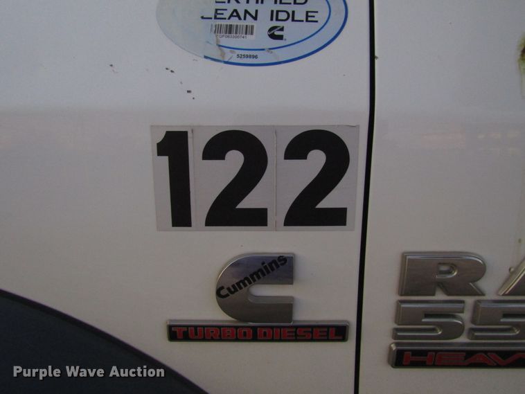 image for item DH8287 2013 Dodge Ram 5500 bucket truck