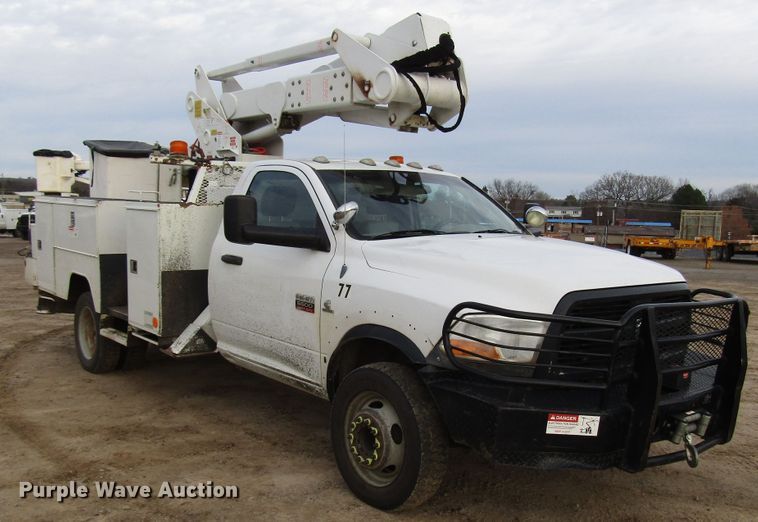 image for item DH8288 2012 Dodge Ram 5500 bucket truck