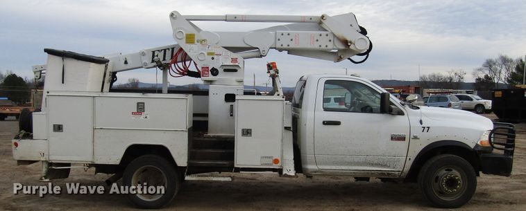 image for item DH8288 2012 Dodge Ram 5500 bucket truck
