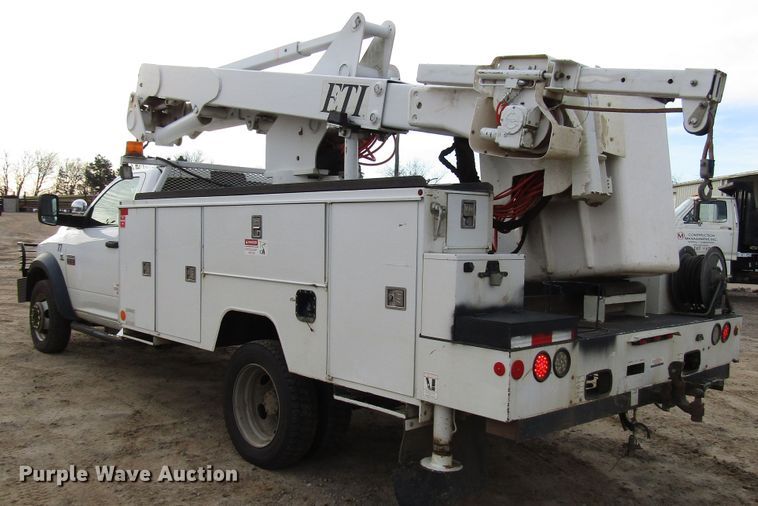 image for item DH8288 2012 Dodge Ram 5500 bucket truck