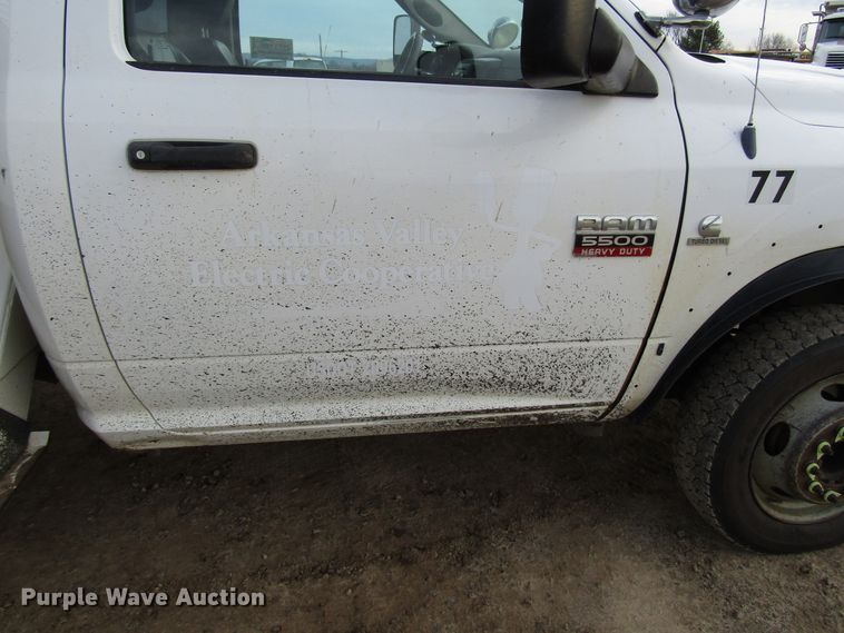 image for item DH8288 2012 Dodge Ram 5500 bucket truck