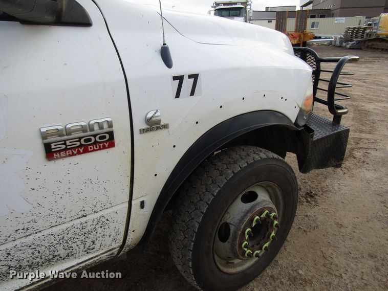 image for item DH8288 2012 Dodge Ram 5500 bucket truck