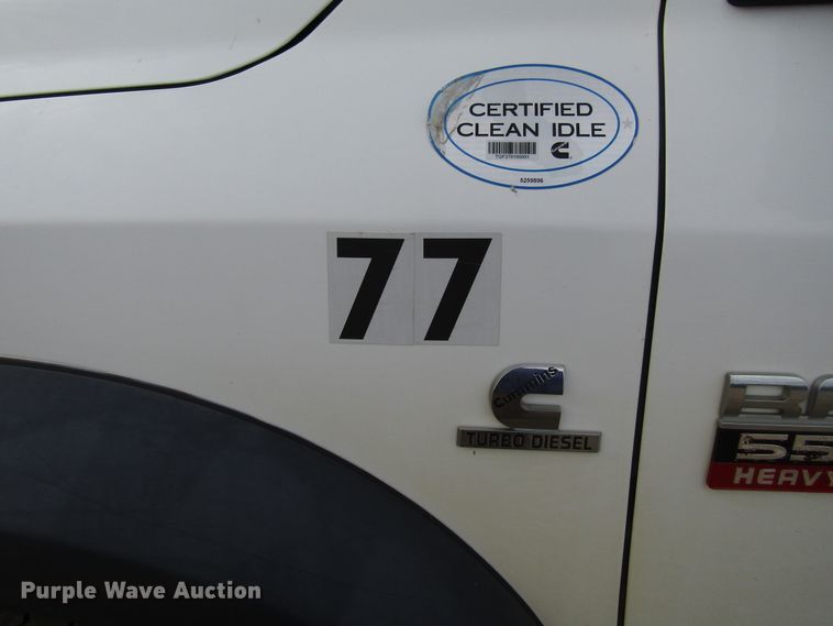 image for item DH8288 2012 Dodge Ram 5500 bucket truck