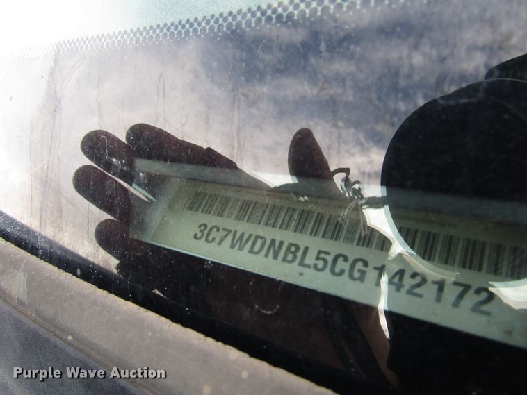 image for item DH8288 2012 Dodge Ram 5500 bucket truck