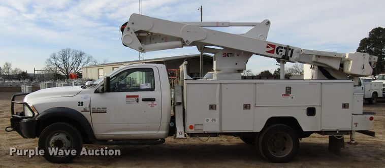 image for item DH8289 2014 Dodge Ram 5500 bucket truck