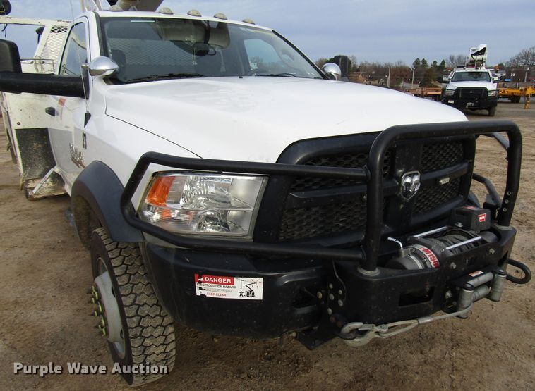 image for item DH8289 2014 Dodge Ram 5500 bucket truck