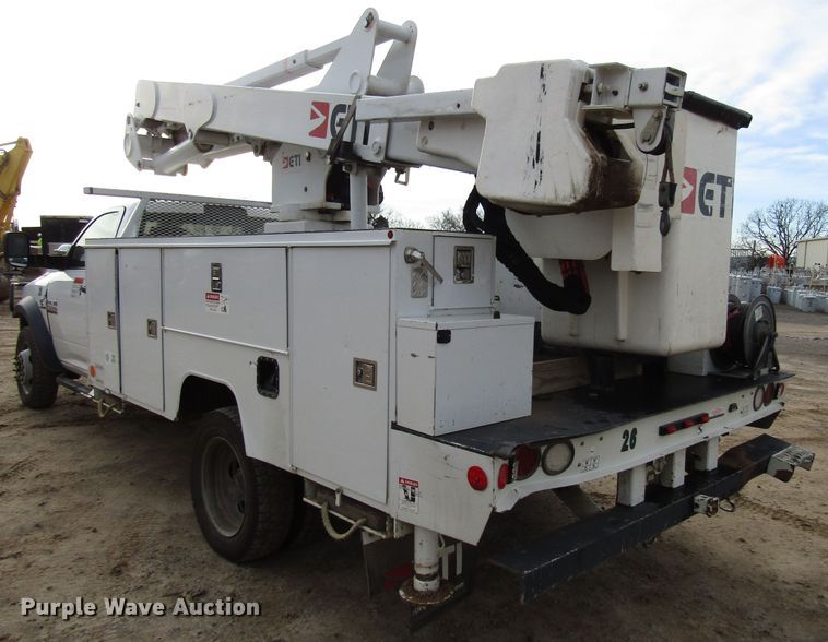 image for item DH8289 2014 Dodge Ram 5500 bucket truck