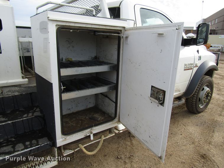 image for item DH8289 2014 Dodge Ram 5500 bucket truck