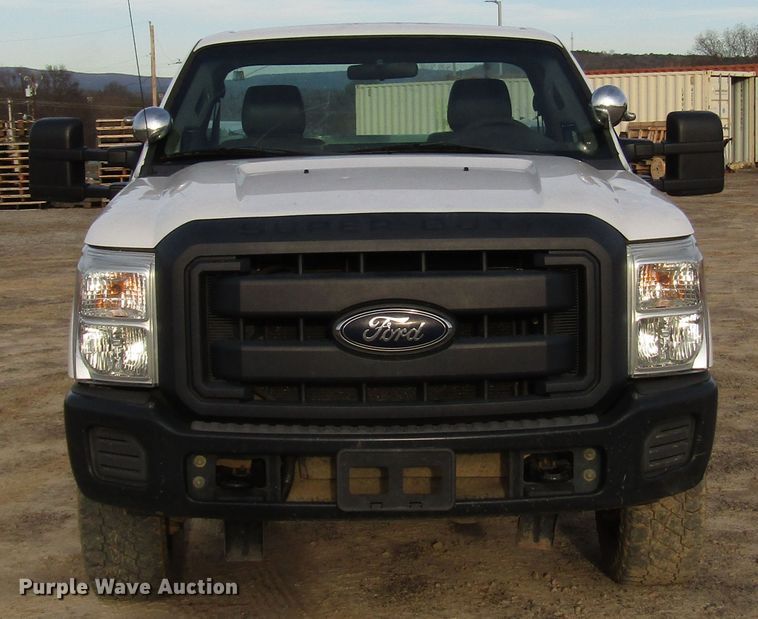 image for item DH8290 2012 Ford F250 Super Duty utility bed pickup truck