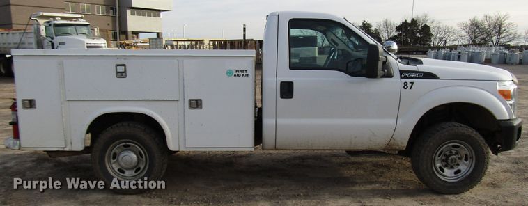 image for item DH8290 2012 Ford F250 Super Duty utility bed pickup truck