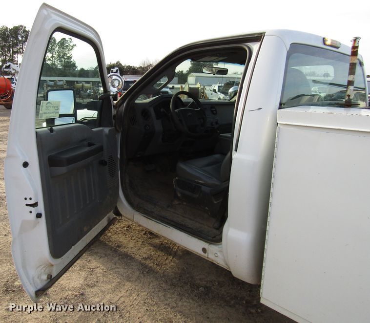 image for item DH8290 2012 Ford F250 Super Duty utility bed pickup truck