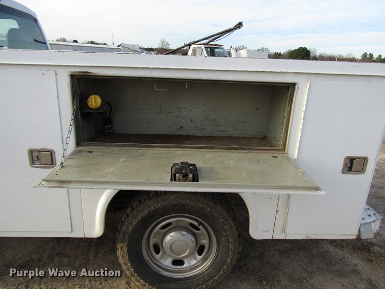 image for item DH8290 2012 Ford F250 Super Duty utility bed pickup truck